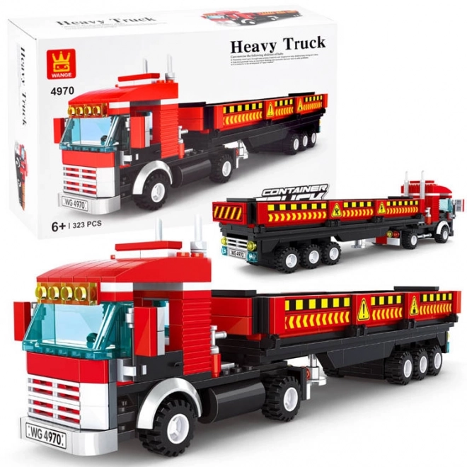 Technical Construction Blocks Truck Set