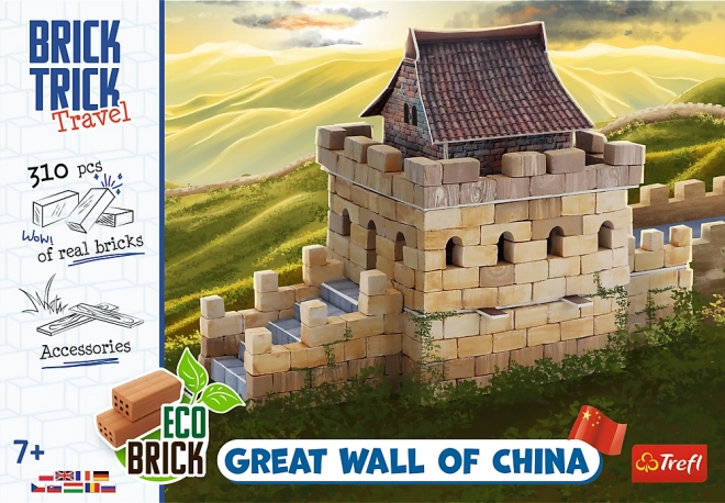 Trefl Brick Trick Travel: Great Wall of China Building Set