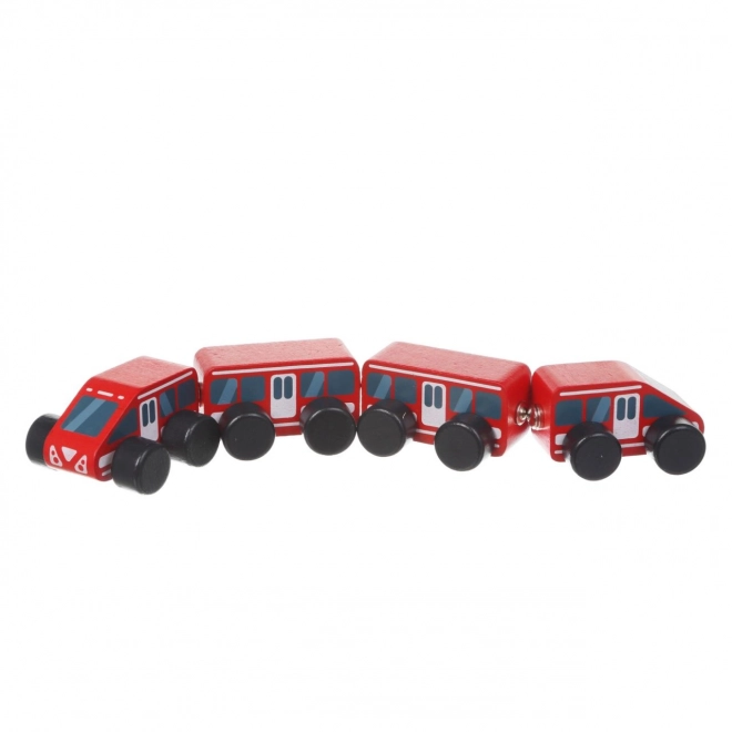 Cubika Wooden Train with Magnets