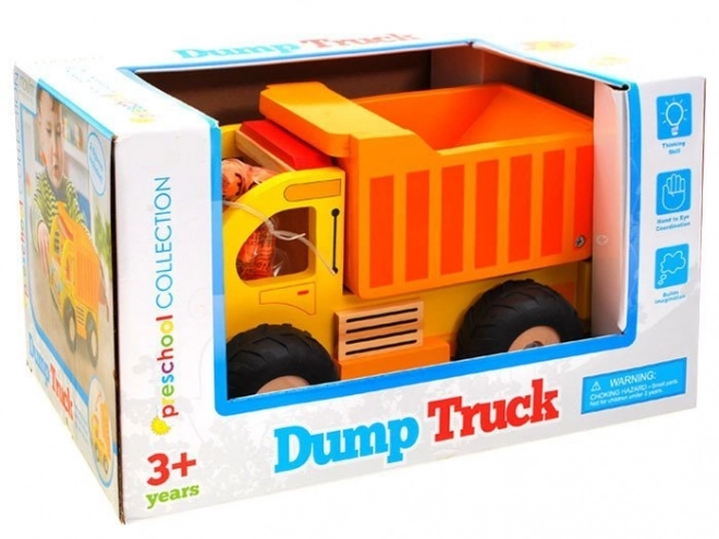 Wooden Dump Truck Toy