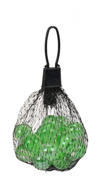 Glass Marbles with Mesh Bag