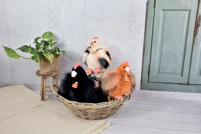 Ginger Plush Hen by Histoire d'Ours