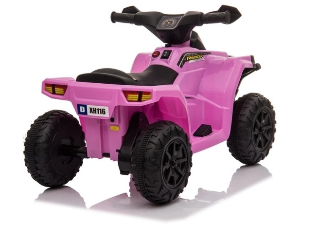 Pink Electric Ride-On Quad Bike