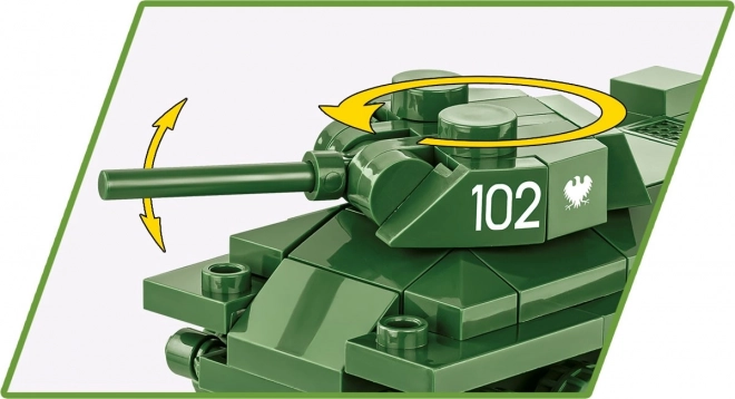 II WW Tank T-34/76 Model by COBI