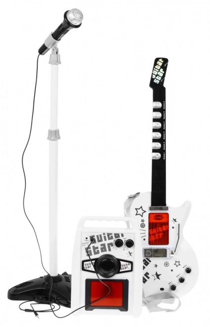 Musical Set for Kids 6+ Electric Guitar with Amplifier and Microphone