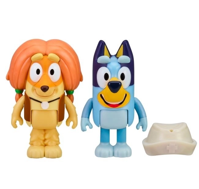 Bluey Doctor Visit Figurine Set