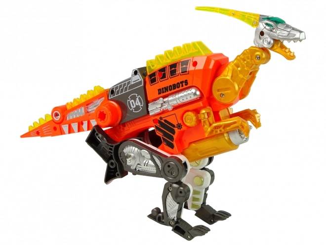 Dinobots 2v1 Velociraptor Pistola a Freccette con Bersaglio