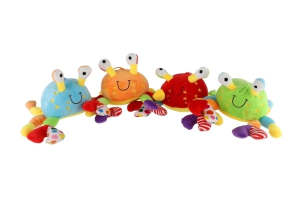 Plush Rattle Crab Toy