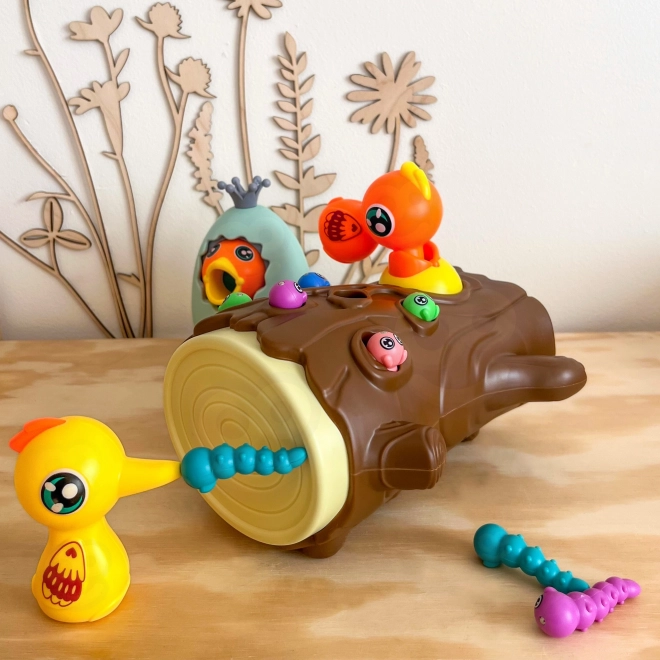 Catch the Bug Game with Wobble Egg Toy