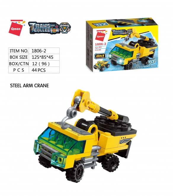 Qman Heavy Transporter Mini Construction Set