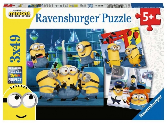 Ravensburger puzzle wesołe Minionki 3 x 49 kawałków