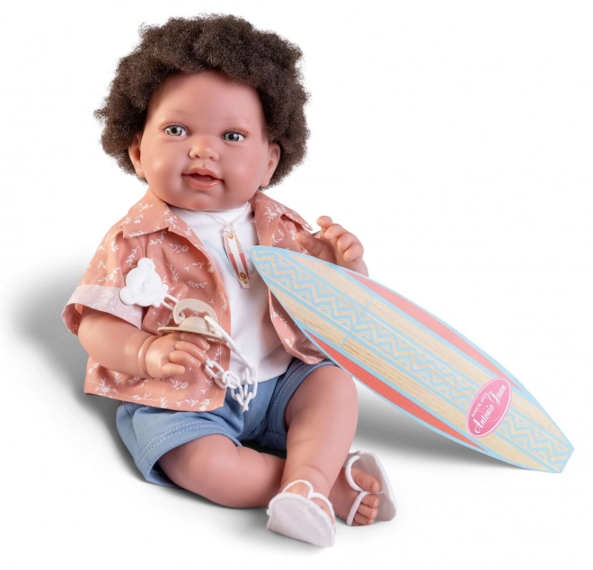 Antonio Juan Realistic Baby Doll Pipo Hair