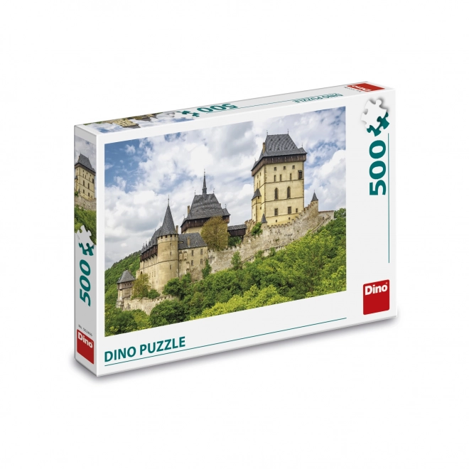 Dino Puzzle Karlštejn Castle Czech Republic 500 Pieces