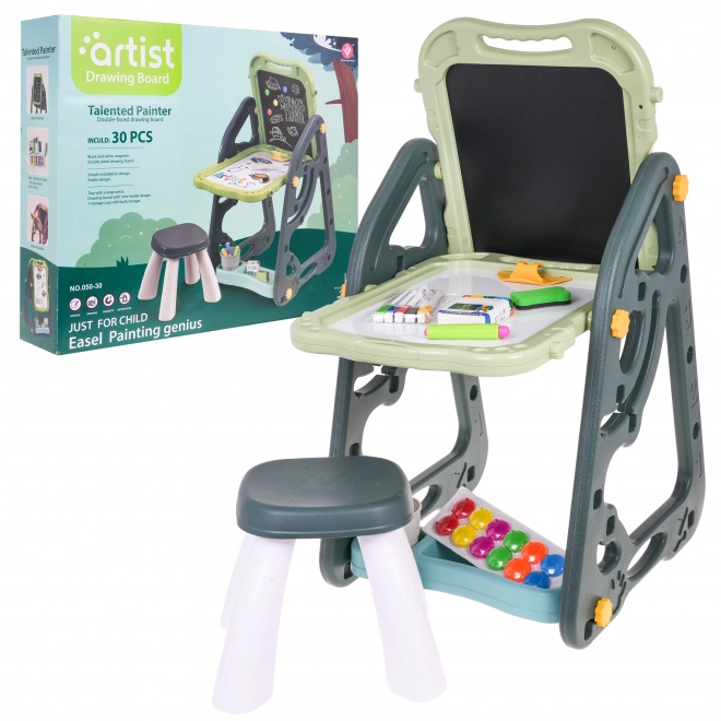 Multifunctional Kids Board with Chair and Accessories