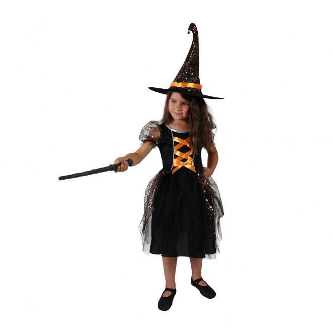 Witch Costume with Stars for Girls