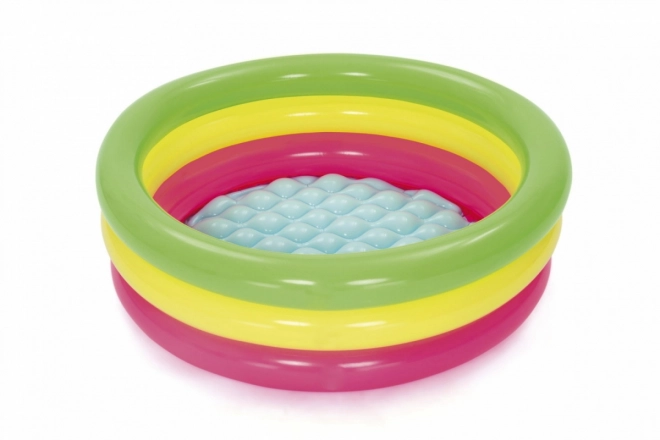 children's inflatable rainbow pool 70x24cm