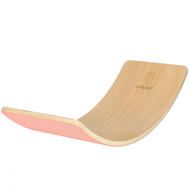 Balancing Board with Grey Felt for Kids Lulilo Ailo – Pink