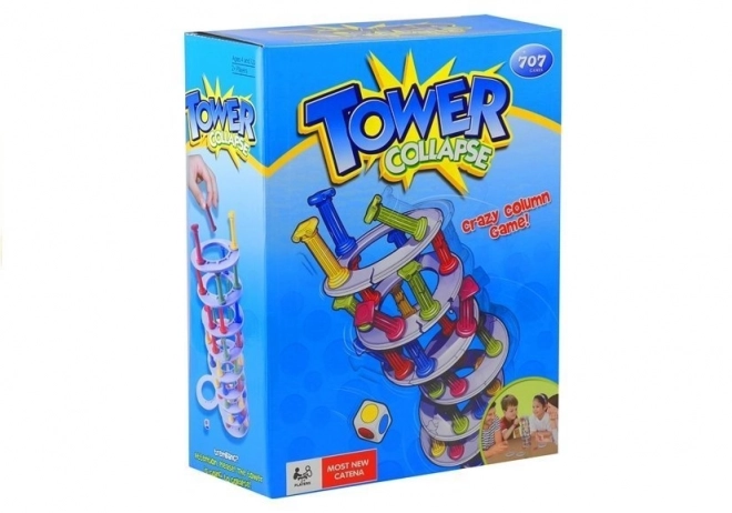 Exciting Tilted Tower Game with Columns Family Game