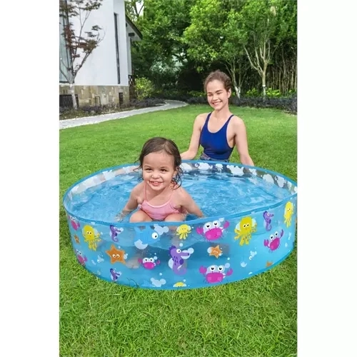 Inflatable Children's Garden Pool with Sea Animals