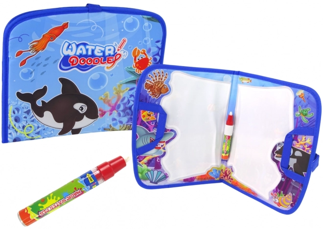 Water Drawing Mat with Water Pen