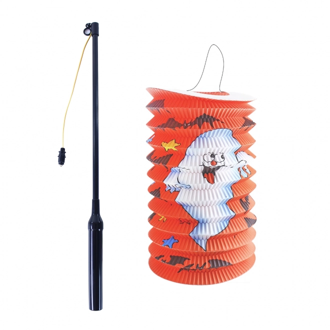 Halloween Lantern Ghost with Light-Up Wand