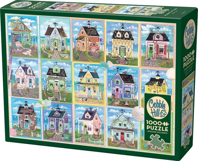 Cobble Hill Coastal Cottage 1000 Piece Puzzle