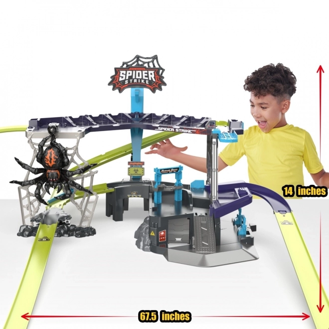 Racing Track Set Spider Attack - Metal Machines