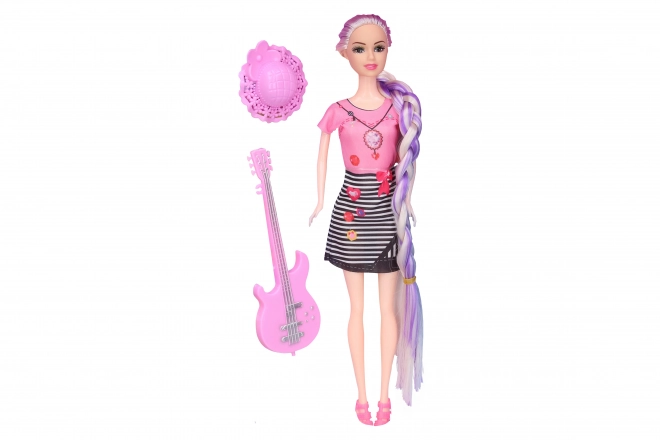 doll with guitar