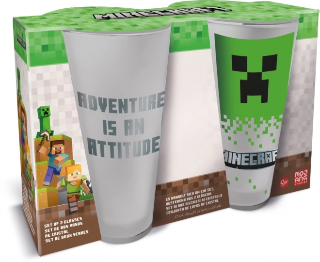 Minecraft Trinkgläserset