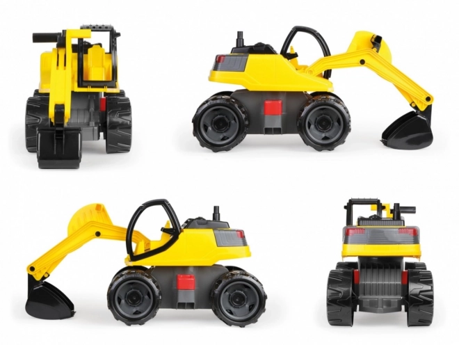 Yellow and Black Excavator Toy