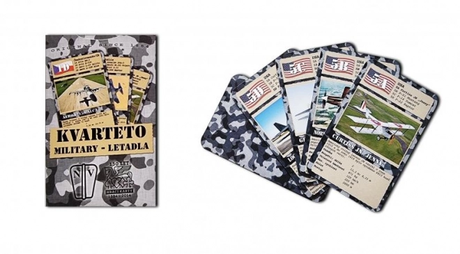 Military Aircraft Quartet Card Game