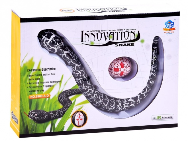 Remote Controlled Snake Toy – Black