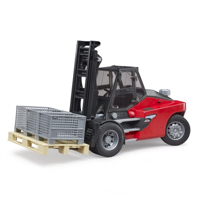 Linde HT Forklift Truck with Pallet and Boxes