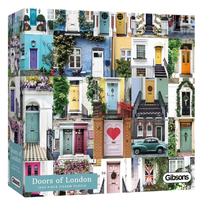 Gibsons Puzzle London's Doors 1000 Pieces