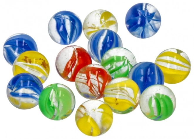 Goki Glass Marbles Cat's Eye Set