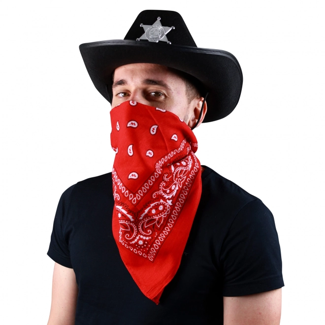 Red Cowboy Bandana