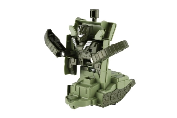 Transformer Robot Tank 14cm Friction Powered Toy