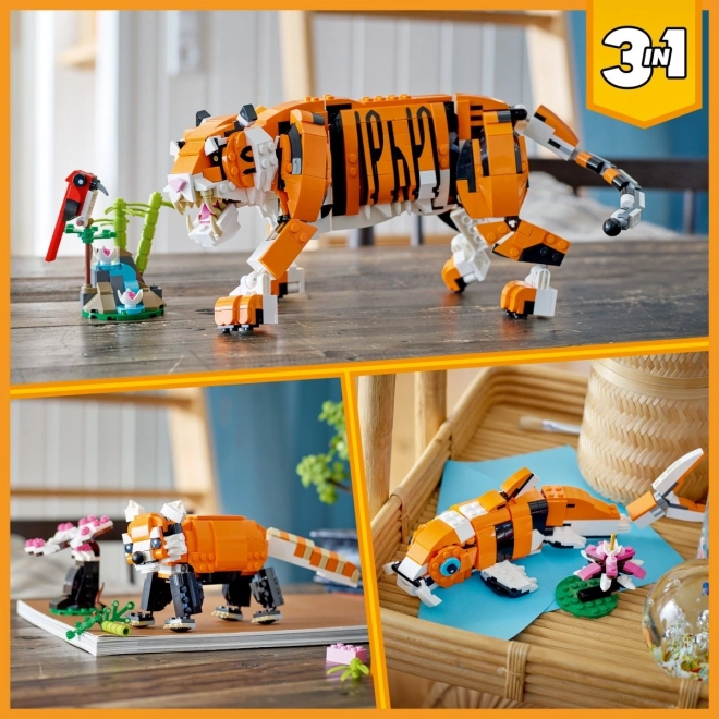 Majestic Tiger LEGO Creator Set