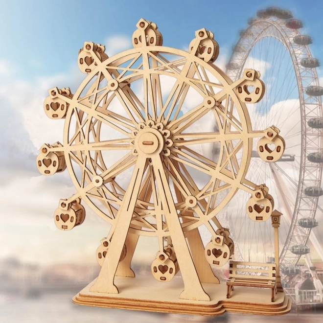 Robotic Wooden 3D Puzzle Ferris Wheel