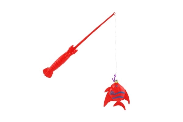 Fishing Game with Rod - Colorful Fish Set