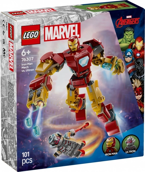 Lego Marvel Iron Man Mech vs Ultron