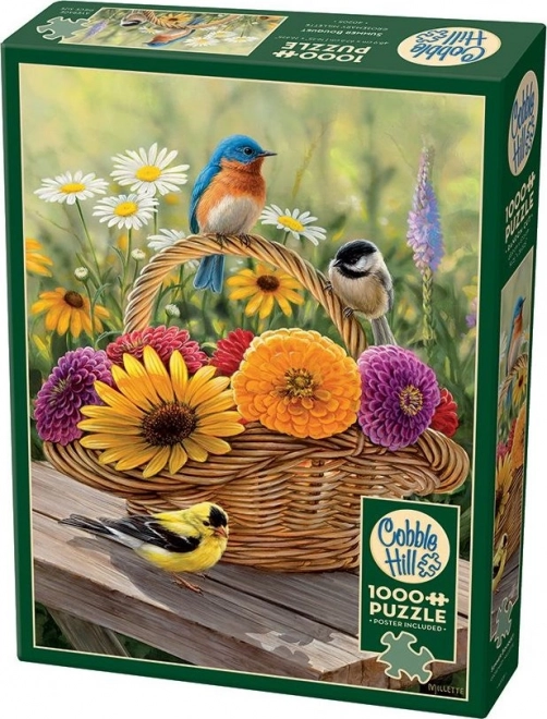 Cobble Hill Summer Bouquet Puzzle 1000 Pieces