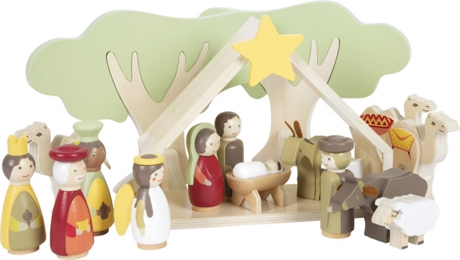 Small Foot Wooden Christmas Nativity Set