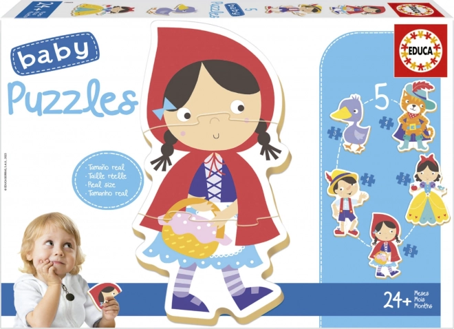 Educa Baby Puzzle Fairytales 5-in-1