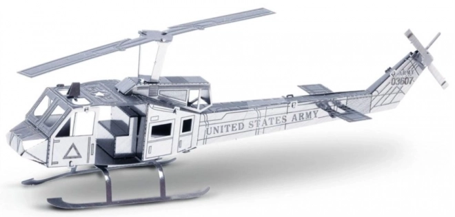 Bell UH-1 Huey Helicopter 3D Metal Puzzle