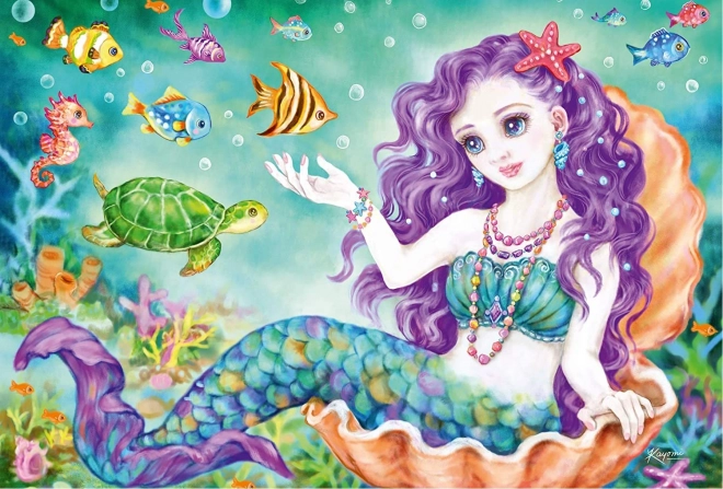 Schmidt Princess, Fairy and Mermaid Puzzle Set