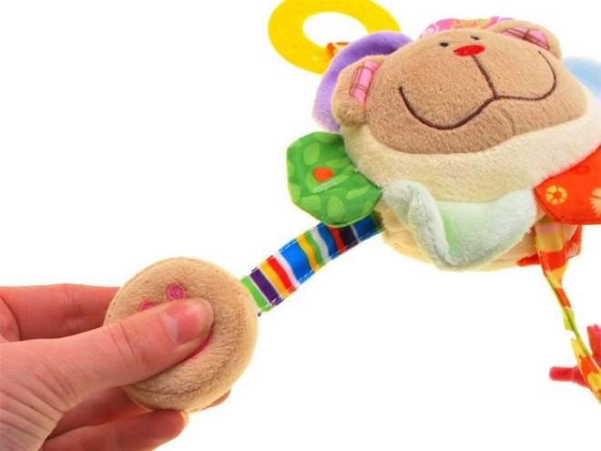 Plush Bear Crib and Stroller Hanging Toy