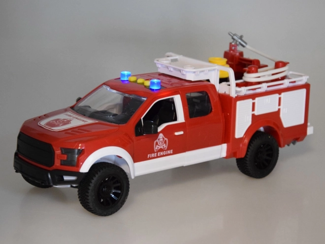 Fire Truck with Rotating Hose and Sounds