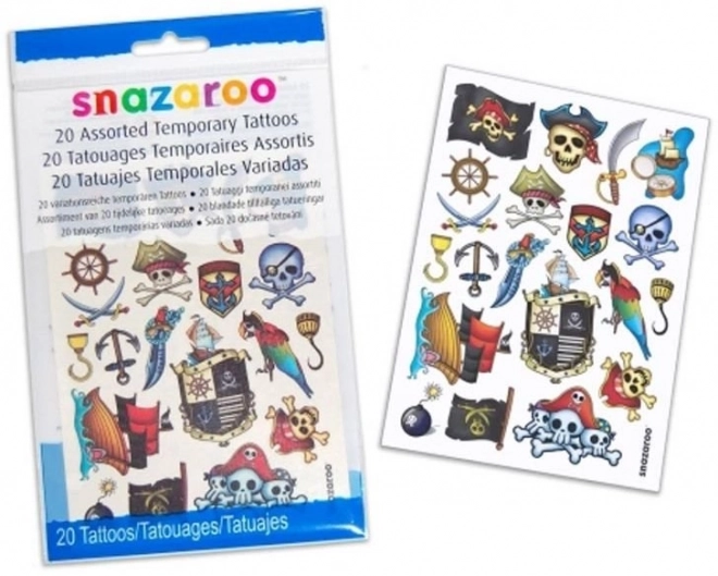 Snazaroo Adventure Tattoo Set