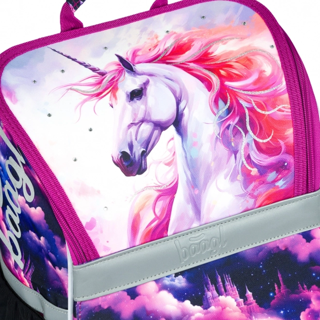 School Backpack Zippy Unicorn Kingdom